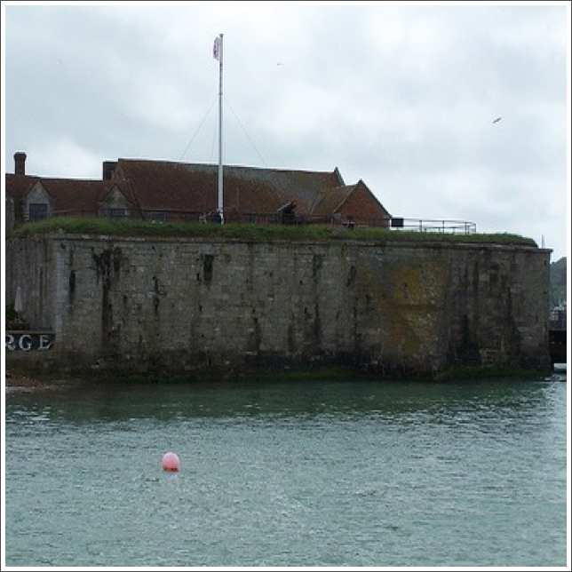 Yarmouth Castle - Richard Udall was Governor of the Castle in 1550’s. He was hung, drawn and quartered (in the Dudley Conspiracy), his head hung on London bridge